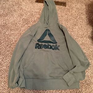Reebok Sage Green Logo Hoodie